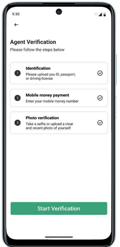 DTRACKER agent verification, listing the three steps to activate a collector account
