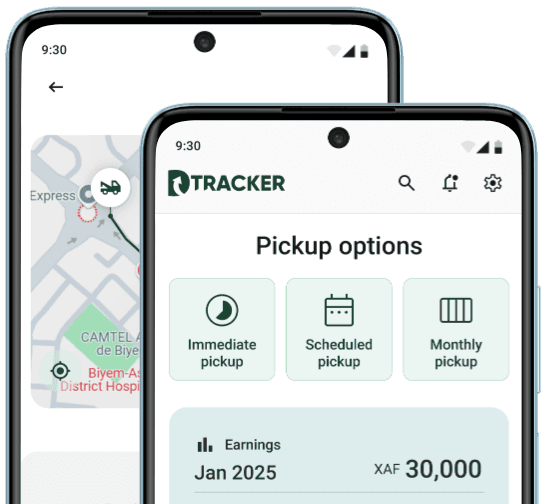 DTRACKER screen showing 24/7 pickup availability
